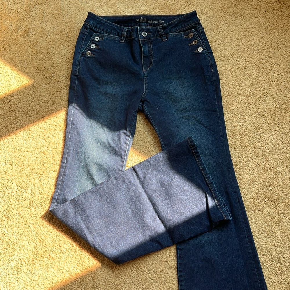 Soho jeans high waist flare